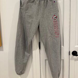 Champion Grey Davidson College Sweatpants